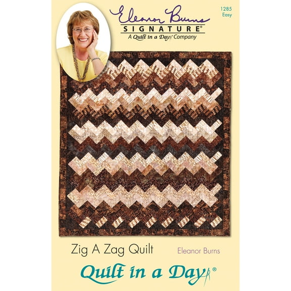 Eleanor Burns Patterns-Zig A Zag Quilt