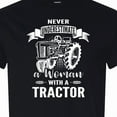 thumbnail image 4 of Inktastic Tractor Woman T-Shirt, 4 of 5