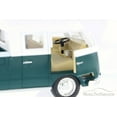 thumbnail image 5 of 1963 Volkswagen Classical Bus Double Cab Pick Up, Green - Kinsmart 5387D - 1/34 Scale Diecast Model Toy Car (Brand New, but NOT IN BOX), 5 of 5