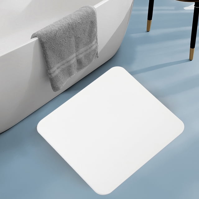Bath Stone Mats Diatomaceous Earth Bath Mat Durable Super Absorbent Quick Dry Antislip, Multipurpose Mat For Bathroom And More