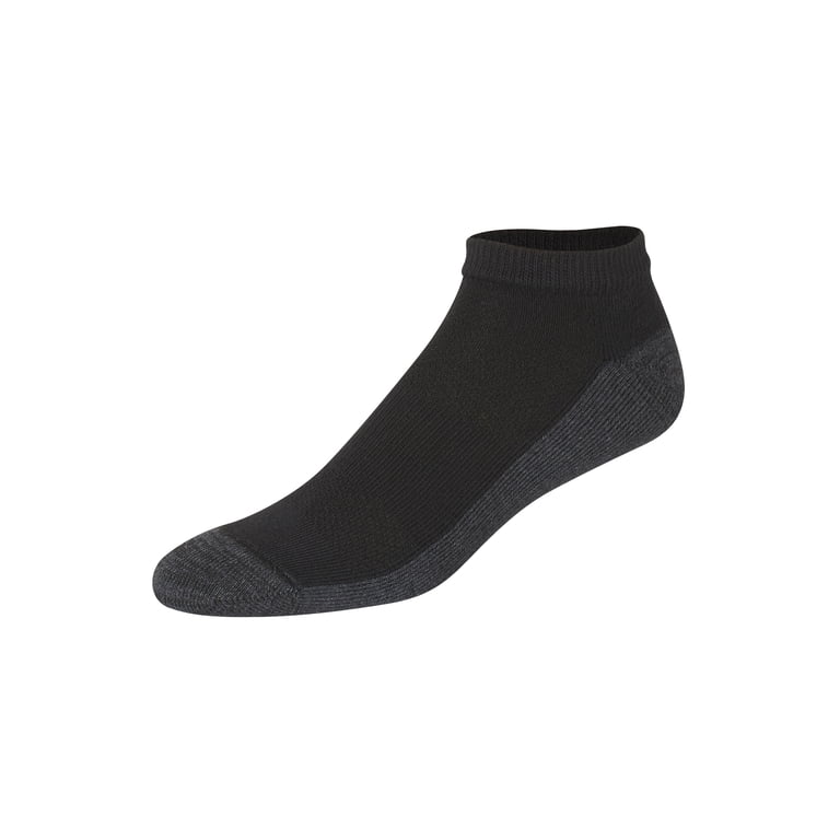 Hanes Men's X-Temp Low Cut Socks 12-Pack, Cushioned Arch photo 5
