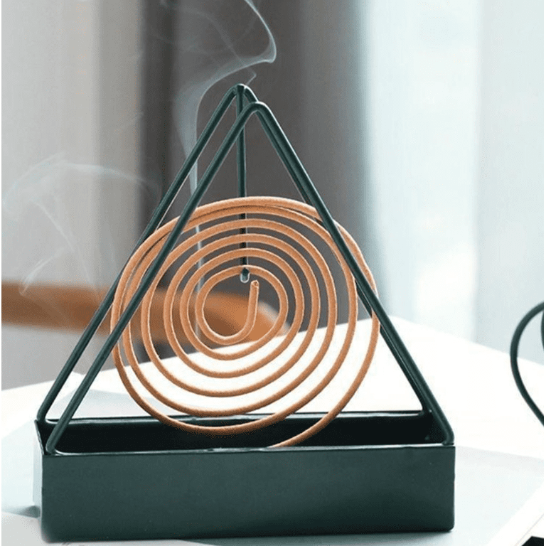 Metal Spiral Mosquito Coil Holder Hanging Incense Burner Rack