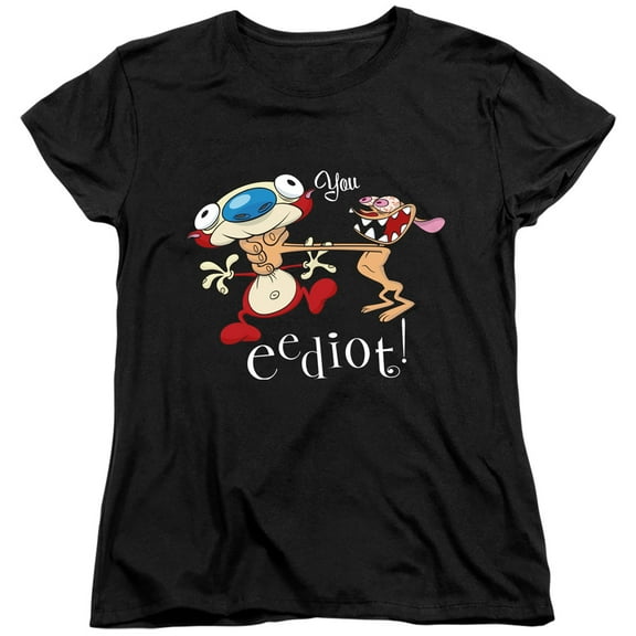 Ren And Stimpy You Eediot Women's T Shirt