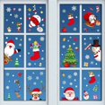 thumbnail image 3 of Pegatinas de pared de alce y Papá Noel, decoración de ventana, Feliz Navidad para el hogar, regalos de Navidad, Feliz Año Nuevo, 2024 Natal, 3 of 4