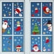 thumbnail image 3 of Pegatinas de pared de alce y Papá Noel, decoración de ventana, Feliz Navidad para el hogar, regalos de Navidad, Feliz Año Nuevo, 2024 Natal, 3 of 4