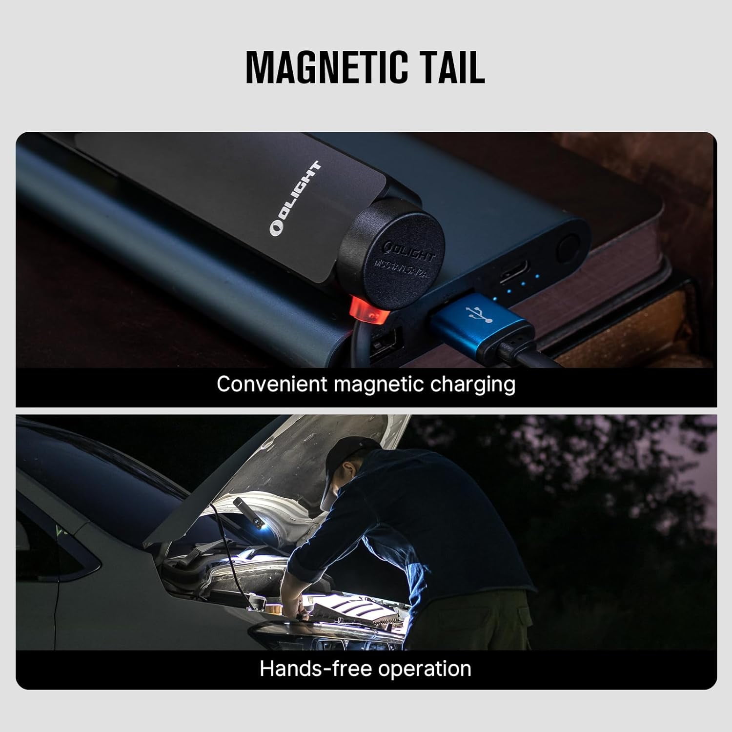 OLIGHT Arkfeld Pro Flat Rechargeable EDC Flashlight with 1300 Lumens LED Light UV and Laser(Black CW 5700K-6700K)