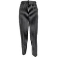 thumbnail image 4 of Striped Chef Work Pants Plus Fat Elastic Pants Zebra Pants Restaurant Hotel Canteen Overalls Restaurant Kitchen FWZ, 4 of 7