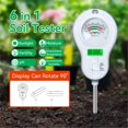 thumbnail image 4 of Medidor de Suelo 6 en 1, Humedad, PH, Temperatura, Humedad, Luz Solar, PH, Humedad, para Plantas de Jardín, 4 of 5