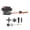Black - 30kg, variant on YAHHU Digital Servo Fit for Traxxas RC Crawler Car Truck Boat Robot DIY High Torsion 180 Degree Rotation Angle Aluminum Alloy 35kg / 77.16 lbs