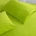 thumbnail image 2 of Super Soft 100% Cotton Jersey Sheet Set-Sobel at Home-Green-Queen, 2 of 6