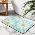 thumbnail image 2 of Step onto Comfort Soft Fiber 20x32 inch Bath Mat with Floral Design, 2 of 5