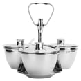 thumbnail image 2 of Seasoning Container Pots Set, Seasoning Container Pots Spice Jar Spice Rack, Stainless Steel For Home Kitchen Or Bar Kitchen Utensils Home,Kitchen,Counter J13390(3) 3Pcs Rotating Seasoning Pot Set, 2 of 8