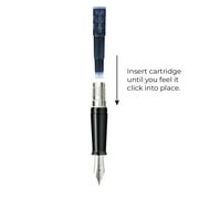 Cross Fountain Pen Ink Cartridge - Blue (six per card)