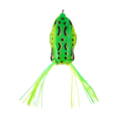 Blarkrus 1Pcs Frog Soft Lures 10cm 6.5g Topwater Bass Fishing lures lots Crankbaits V W3X5