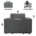 thumbnail image 5 of Custom-Fit Durable Cover for Rustler2 4-Burner Grill & 22" Kamado Grill - BRANDMAN GRILLS SINCE 1987, 5 of 5