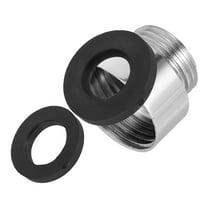 Tineasur Shower Hose Extension Silver Hose Connection for Bathroom Fittings 1Pack