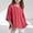 Red, variant on MAIHAN Girl Shirts Solid T-Shirt Undershirts Short Sleeve Clothes Girls Summer Clothes Casual Tee Tops
