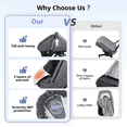 thumbnail image 7 of Baby Car Seat Cover, Cold Shield Carseat Canopy for Infant, with Zipper Peeping Window, Enlarge Space, 7 of 7