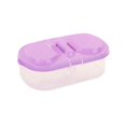 thumbnail image 1 of Food Storage Plastic Tub Containers With Lids, Fresh Food Storage Multi-grain Boxes Kitchen Container Sauce Box Case With Lids-bpa-free - Easy Snap(pu, 1 of 4