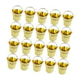 thumbnail image 4 of FVDPWYE 20Pcs Small Candy Buckets Cookie Barrel Party Favors with Handle Fashion Wedding Gold, 4 of 9