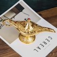 thumbnail image 3 of Feyarl Vintage Aladdin Legend Magic Genie Wishing Light Pot Classic Costume Props Home Tabletop Decor Crafts Display for Home Birthday Gift Wedding Christmas (Gold), 3 of 16