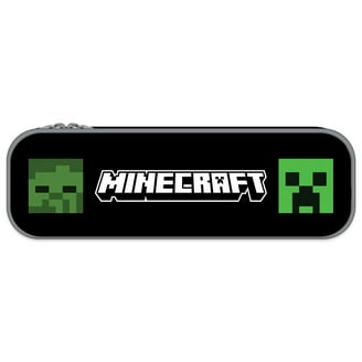 Minecraft Multicolor School Game Supply Pouch, Zipper Pencil Case