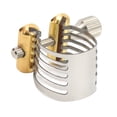 thumbnail image 1 of Saxophone Mouthpiece Clip,Stainless Steel Sax Ligature Clip  With Screw Saxophone Fixing Clip With Storage Box Instrument Accessories, 1 of 8