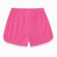 thumbnail image 2 of WXFAZCVU Girls Soccer Shorts Toddler Athletic Running Gym Workout Kids Active Shorts Size 130, 2 of 3