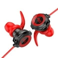 thumbnail image 3 of Joernso G20 Wired 3.5mm Plug Dynamic Gaming Earphones with Microphone for Phones/PC, 3 of 7