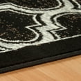 thumbnail image 4 of Superior Bohemian Trellis Indoor Area Rug, 2'x3', Black, 4 of 5