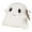 WHITE, variant on Halloween ghost pillow creative cute plush doll pillow