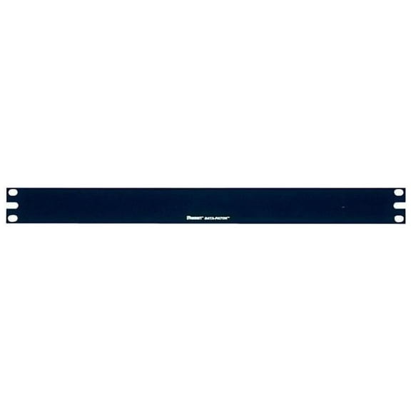 Panduit 1ru Horizontal Rack Filler Panel - Steel - Black - 1u Rack Height - 1 Pack - 1.7" Height - 19" Width (dpfp1)