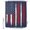 Blue, variant on Small Stall Shower Curtain 36x72 Inch Narrow Half Size American Independence Day Bath Curtains Bathroom Decor, USA Star Stripes Flag Black Red Waterproof Fabric Shower Curtain Set with Hooks 36 Inch