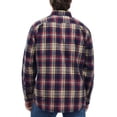 thumbnail image 2 of Ridgecut FMW23-10731 Men's Long-Sleeve Heavy Flannel Shirt/Red Blue Plaid/XL, 2 of 7