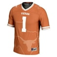 thumbnail image 2 of Men's GameDay Greats #1 Texas Orange Texas Longhorns Icon Print Football Fashion Jersey, 2 of 4