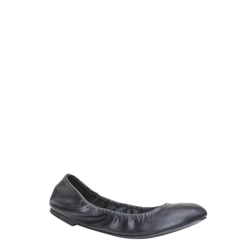 Time and Tru - Women's Time and Tru Basic Scrunch Ballet Shoe - Walmart.com - Walmart.com