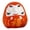 Red, variant on simhoa Daruma Doll Statue Gifts Multifunctional Decor Ornament Craft White Ceramic Sculpture Figurine for Office Bedroom Desktop