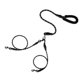 thumbnail image 2 of Mejor correa para dos perros con ganchos giratorios: cuerda de nylon resistente para pasear sin enredos, mango acolchado para mayor comodidad, 2 of 2