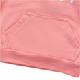thumbnail image 5 of YOUYEDIAN Newborn Baby Girls Sweatsuit Cute Mini Hoodie Pullover+Sweatpants Outfits Infant Fall Winter Fashion Tracksuit Set Clothes (Pink, 9-12 Months), 5 of 8