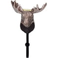 thumbnail image 2 of Pop Color Deer Heads in Resin Wall Coat Hooks (Set of 3), 2 of 4