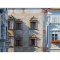 thumbnail image 2 of Zwick, Martin 32x25 Black Ornate Wood Framed with Double Matting Museum Art Print Titled - The former Mauthhaus-Pinetz Haus-Stein an der Donau-UNESCO World Heritage Site-Wachau-Lower Austria, 2 of 4