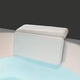 thumbnail image 1 of Una ventosa blanca antideslizante, esponja de PU, almohada de baño impermeable, almohada de bañera, almohada de bañera, 1 of 5