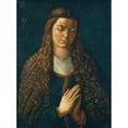 thumbnail image 3 of Albrecht Dürer 14x18 Black Modern Framed Museum Art Print Titled - Portrait of a Young Woman with Her Hair Down (1497), 3 of 5
