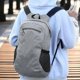 thumbnail image 2 of Camping Daypack, Travel Backpack, Waterproof, 20L Foldable Hiking Daypack, Light Gray, 2 of 5
