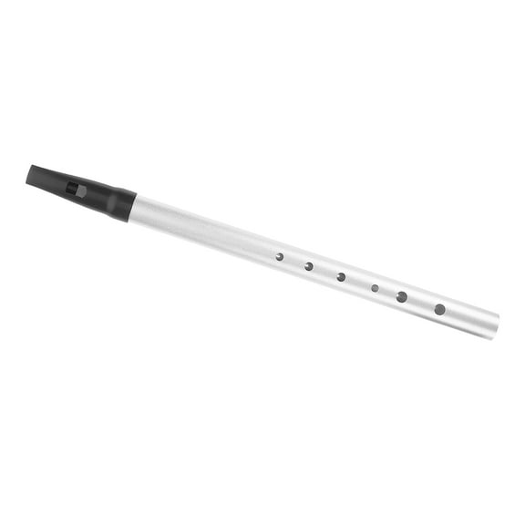 FUEENIRVA 1Pcs Silver Flute for Wind Instrument Practice and Performance for Adults and Kids