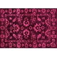 thumbnail image 1 of Ahgly Company Indoor Rectangle Oriental Pink Traditional Area Rugs, 5' x 7', 1 of 4