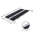 thumbnail image 4 of Silver Spring 10in High Aluminum Threshold Ramp - 5' L x 30in W, 4 of 7