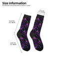 thumbnail image 2 of Sigee Multi-colored Spiders for Premium Children's Socks Unisex School Kids Boys Girls,Soft and Comfy Kids' Socks, 2 of 5