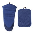 thumbnail image 1 of Un par de guantes con clip de mano aislante del calor, guantes resistentes al calor para cocina y hogar, guantes para horno, 1 of 5