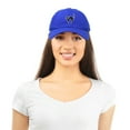 thumbnail image 5 of DALIX Black Cat Hat Womens Halloween Baseball Cap in Royal Blue, 5 of 6